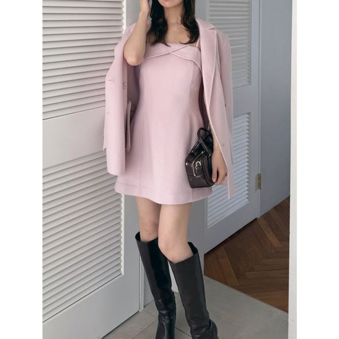 snidel ベアミニワンピース。Sサイズピンク スナイデル SNIDEL ベア