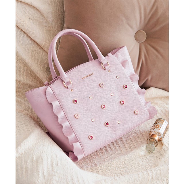 サマンサベガ SAMANTHAVEGA ビジューフラッター(小) (ピンク