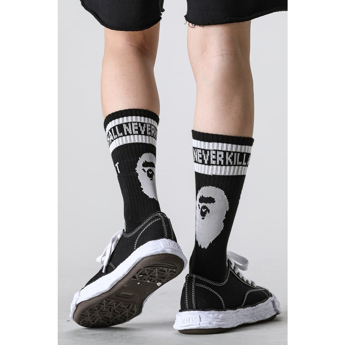 セントマイケル SAINT Mxxxxxx A BATHING APE_ x SAINT Mxxxxxx Socks