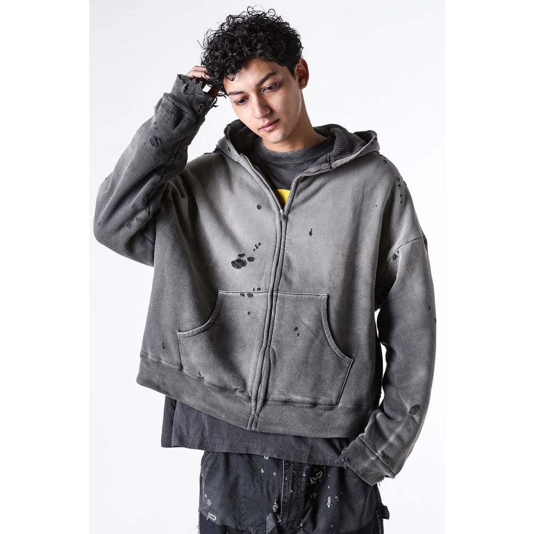 セントマイケル SAINT Mxxxxxx DBL FACE Zip Up Hoodie 通販 大阪/京都
