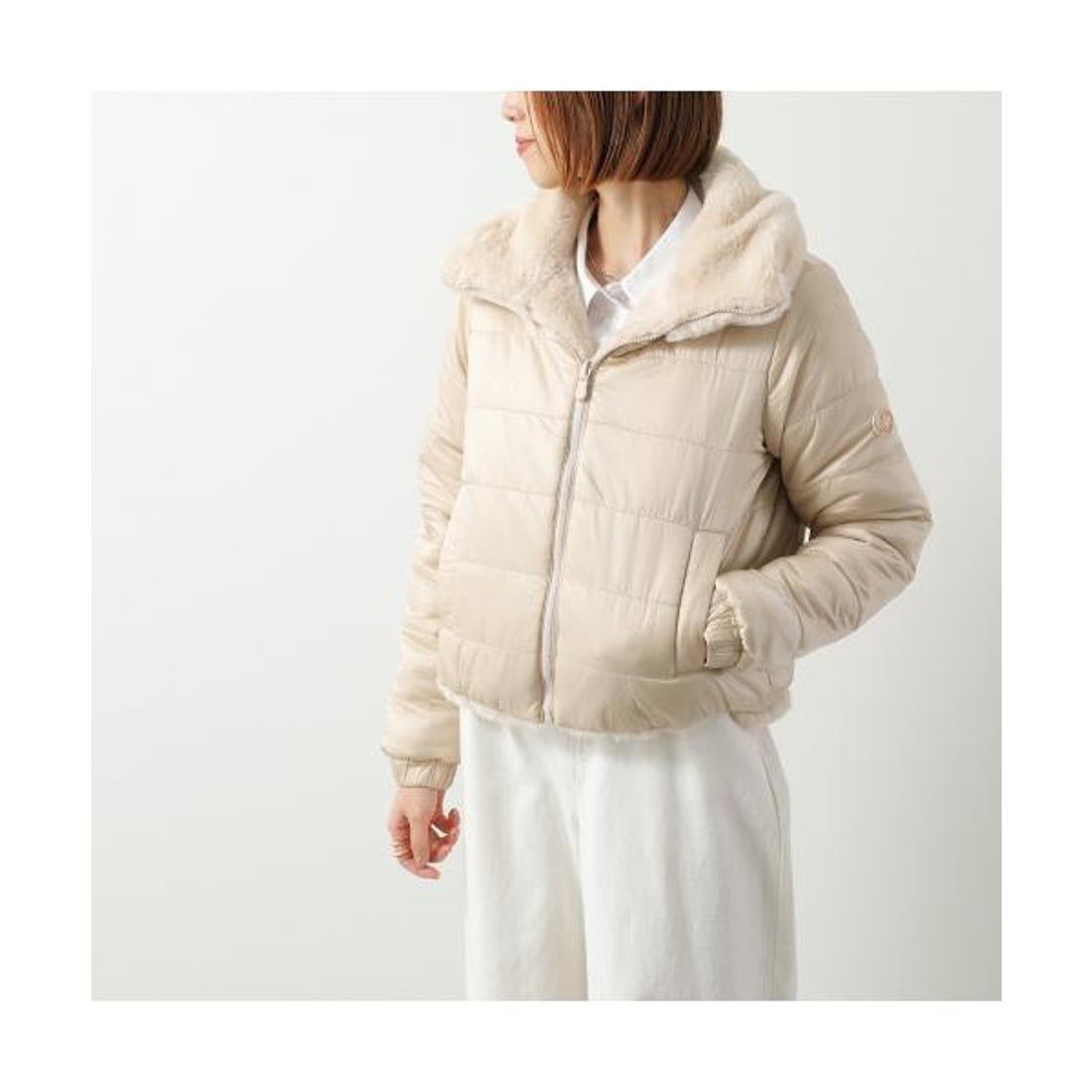 セイブザダック SAVE THE DUCK SAVE THE DUCK ファージャケット JEON