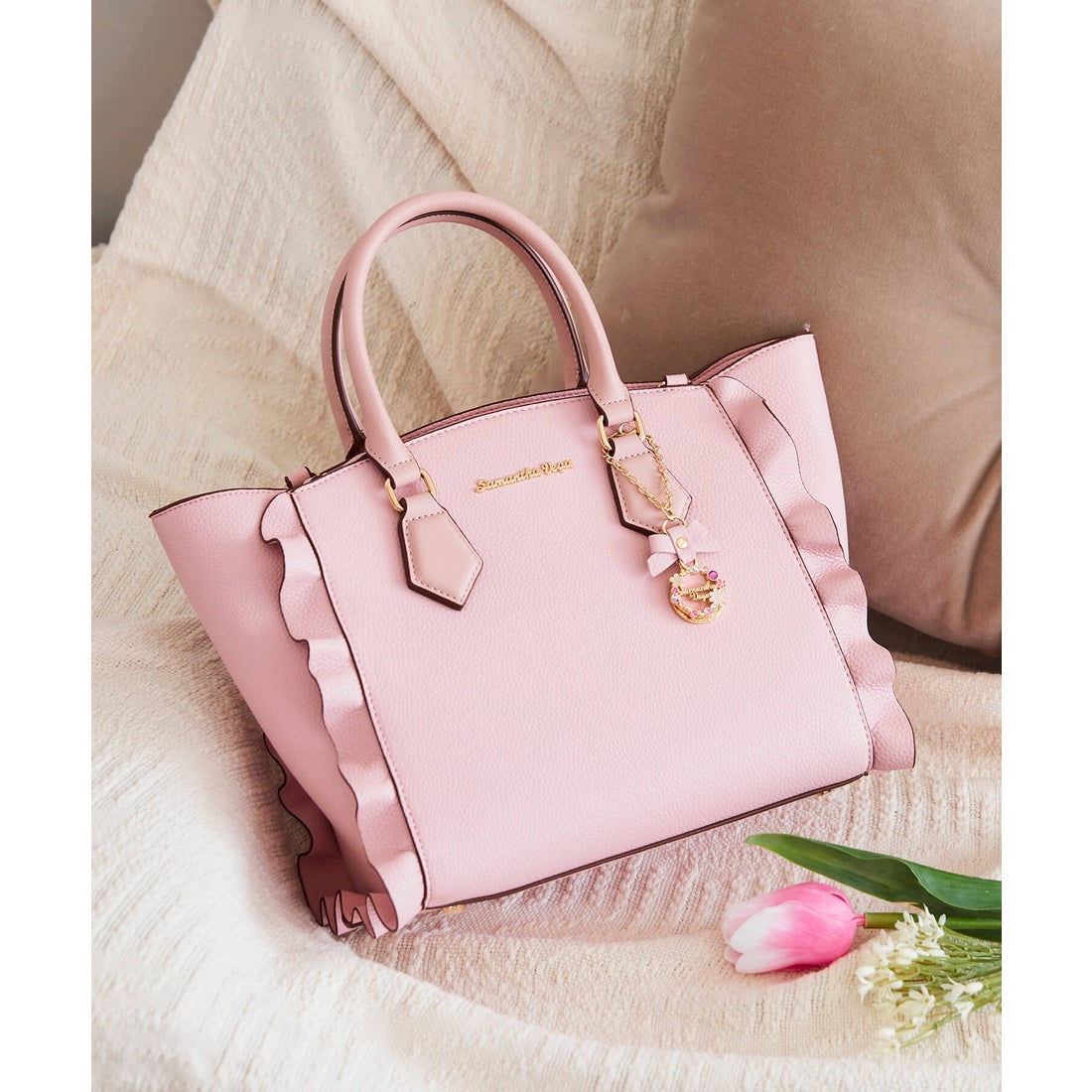 サマンサベガ SAMANTHAVEGA フラッター小 (ピンク) -Samantha Global