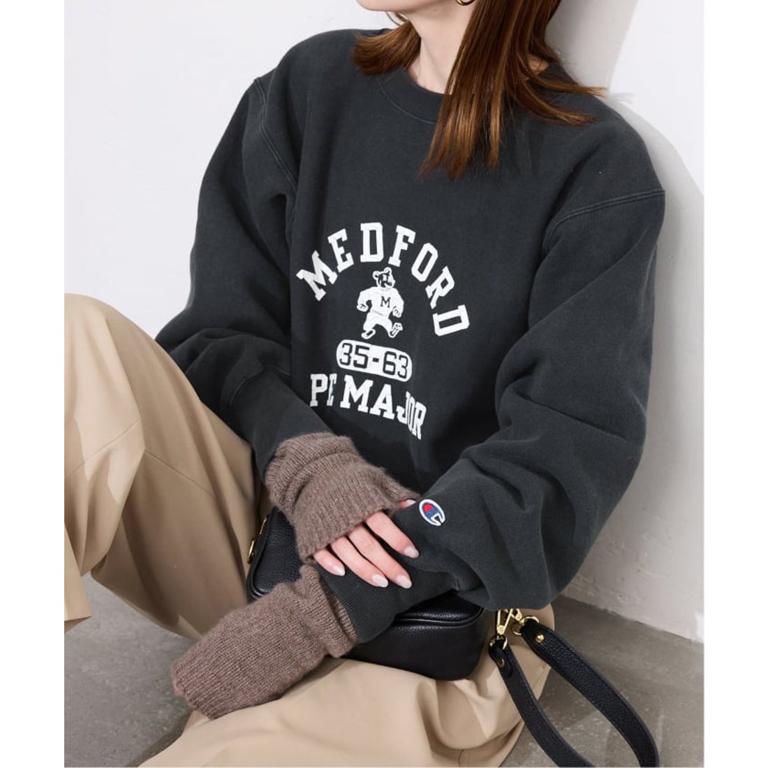 スローブ イエナ SLOBE IENA Champion/チャンピオン SLOBE別注 Reverse