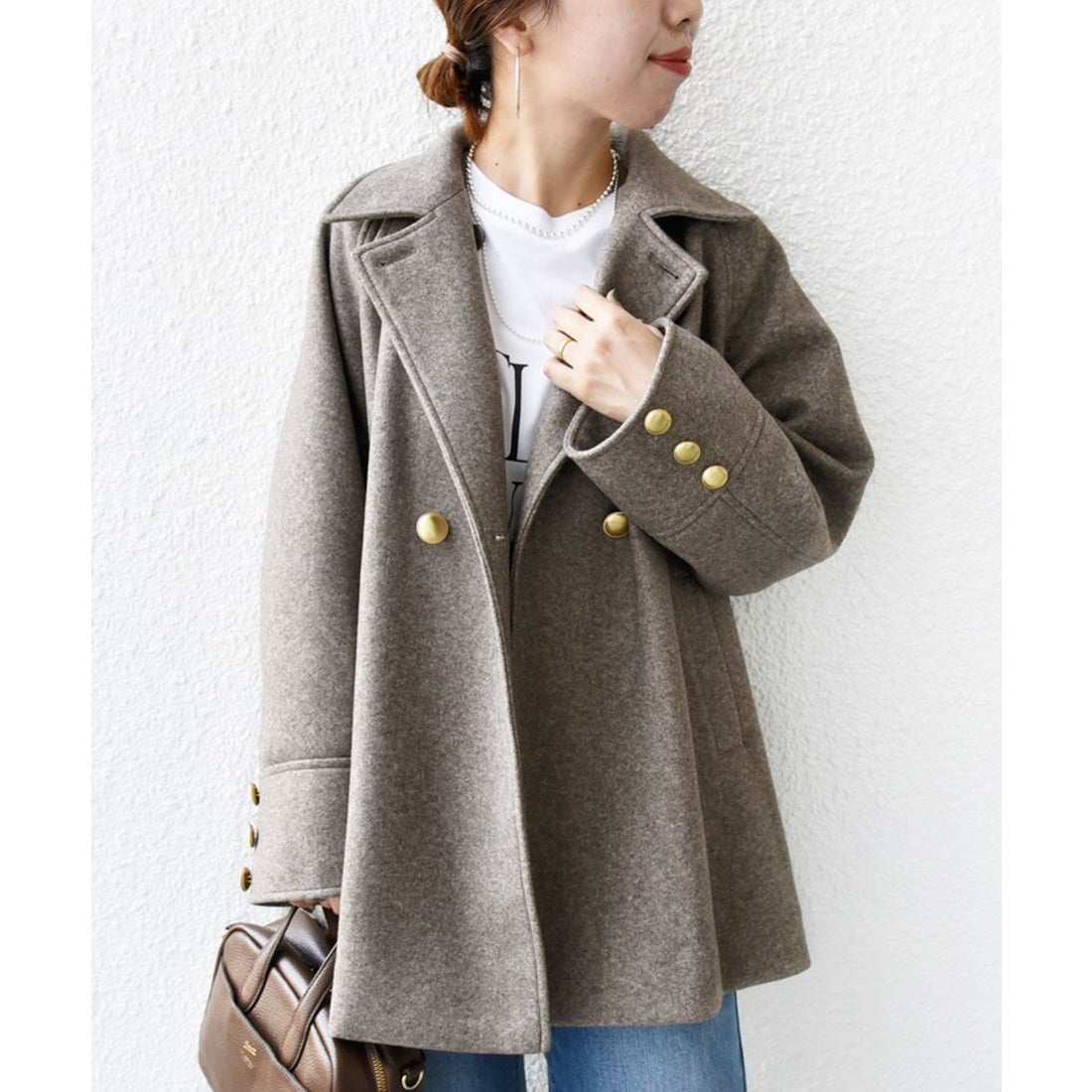 シップス SHIPS 《追加》【WEB限定】 〈手洗い可能〉ウール ライク