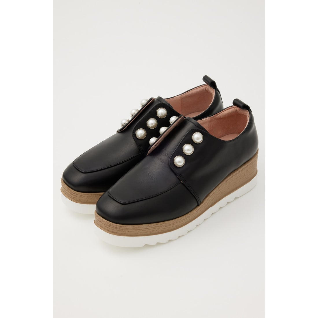 STACCATO メイジーパールプラットフォーム SLV -靴＆ファッション通販