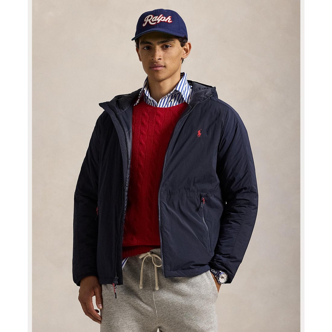 ポロ ラルフ ローレン POLO RALPH LAUREN ストレッチ フーデッド