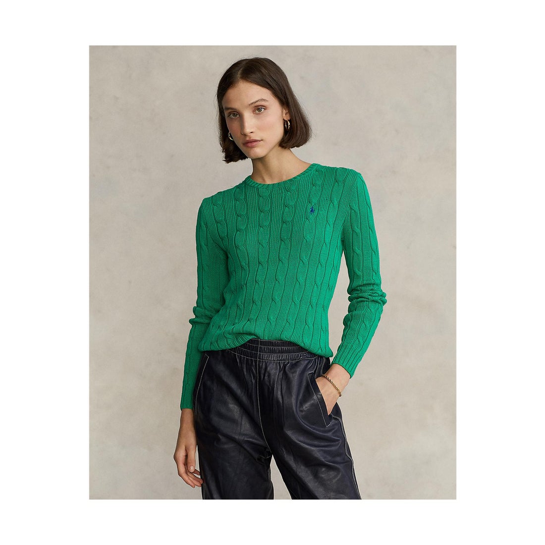 ポロ ラルフ ローレン POLO RALPH LAUREN ケーブルニット コットン