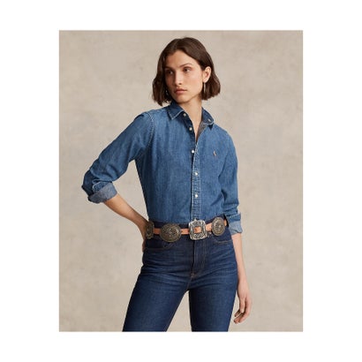 ポロ ラルフ ローレン POLO RALPH LAUREN デニム シャツ （400ブルー