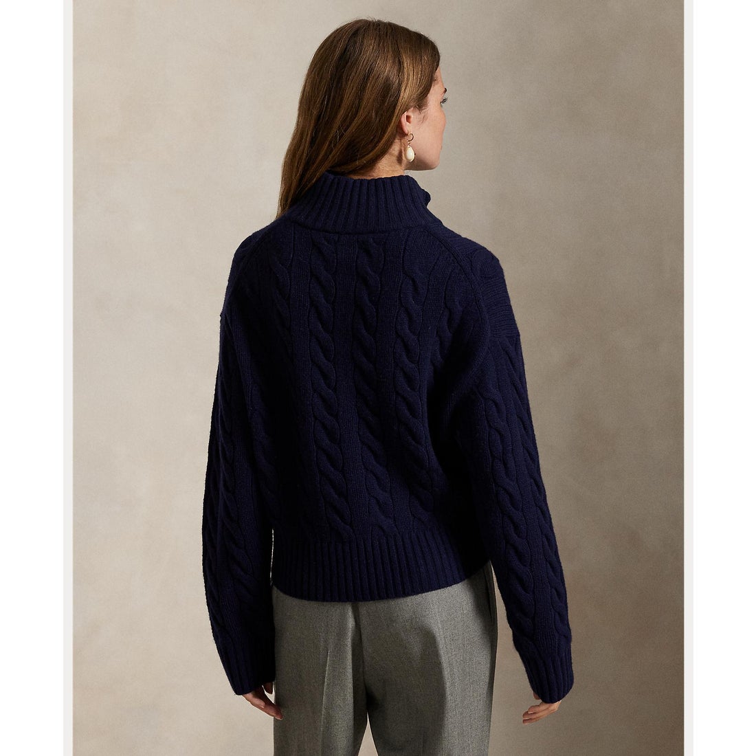 ポロ ラルフ ローレン POLO RALPH LAUREN ケーブル ウールカシミヤ