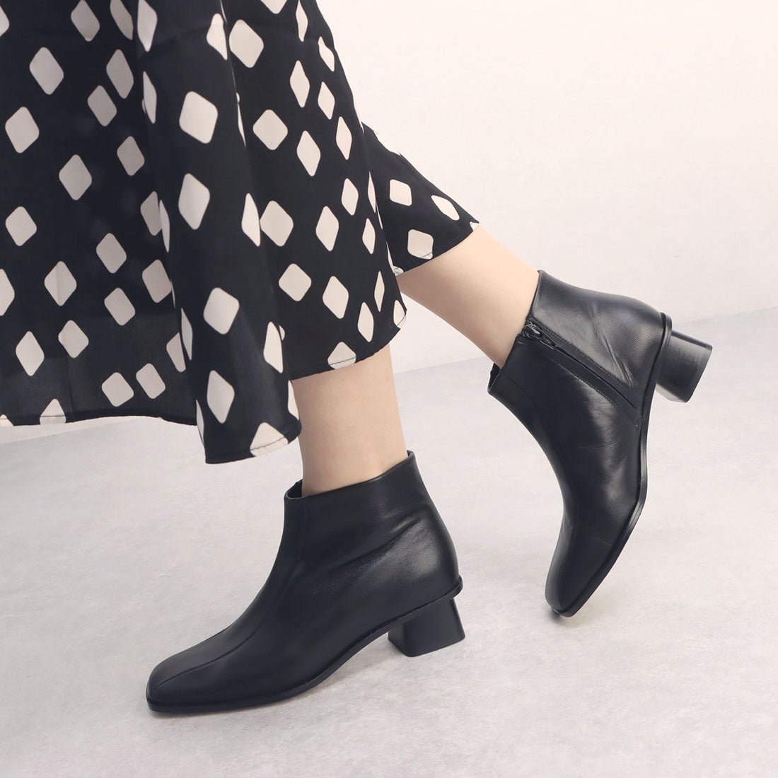 ペリーコ サニー PELLICO SUNNY スクエアトゥショートブーツ PF20-0242