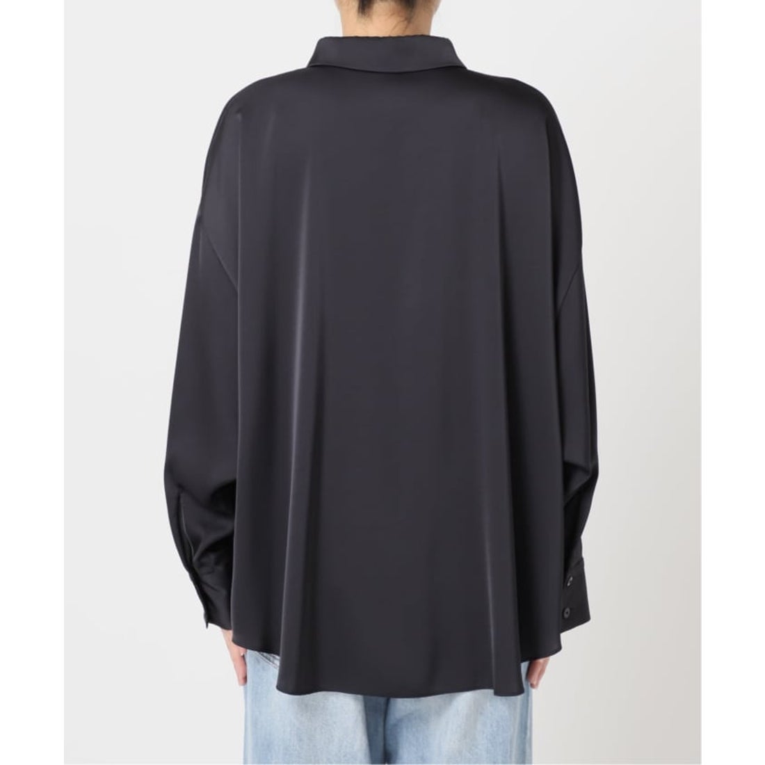 プラージュ Plage dull satin dolman ブラウス （ブラウン