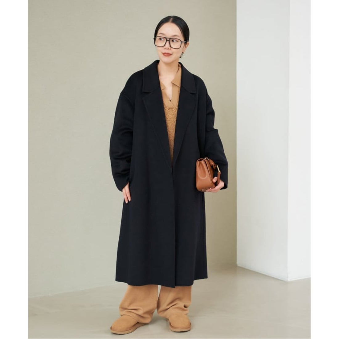 プラージュ Plage 《追加》ハミルトン ストール コート （ブラック