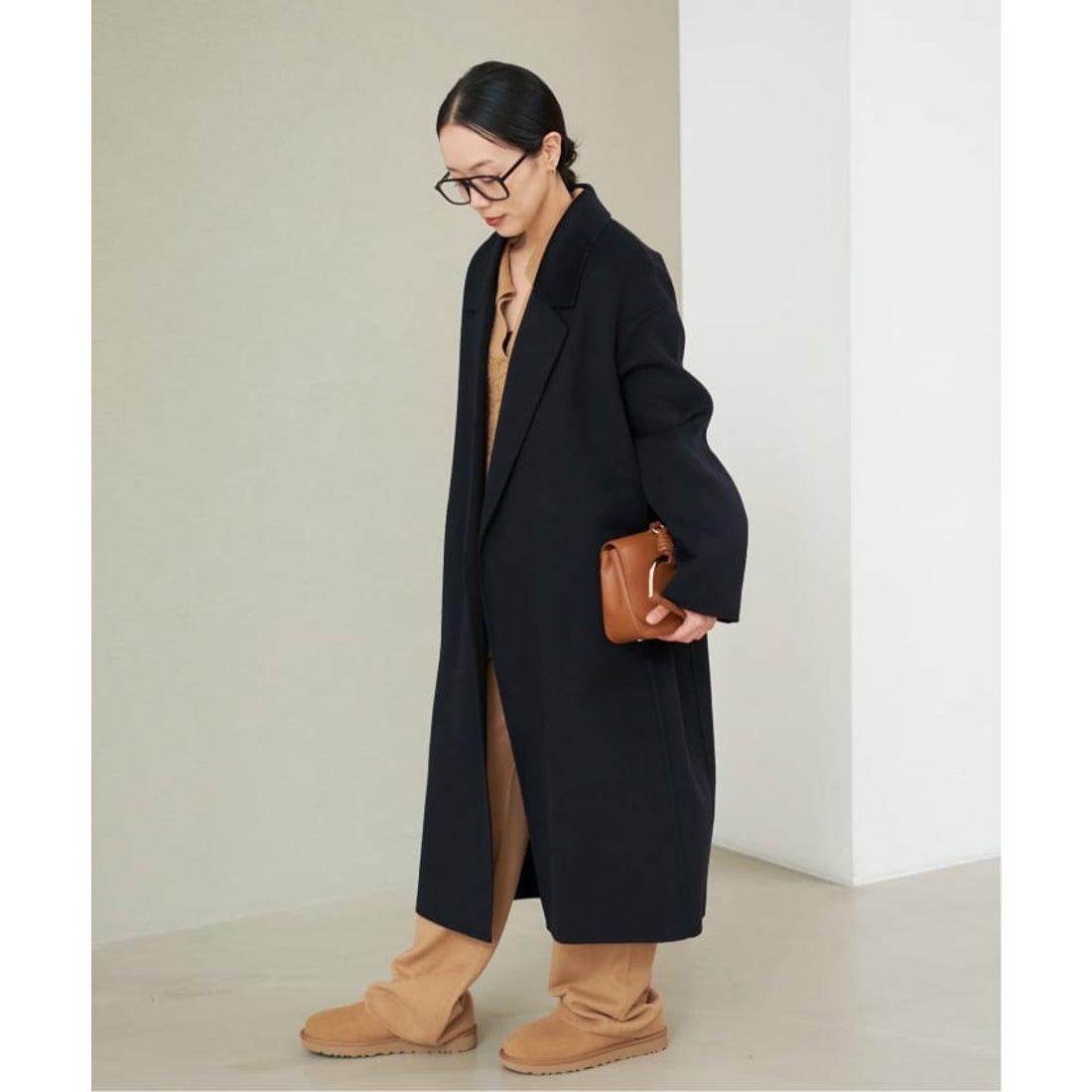 プラージュ Plage 《追加》ハミルトン ストール コート （ブラック