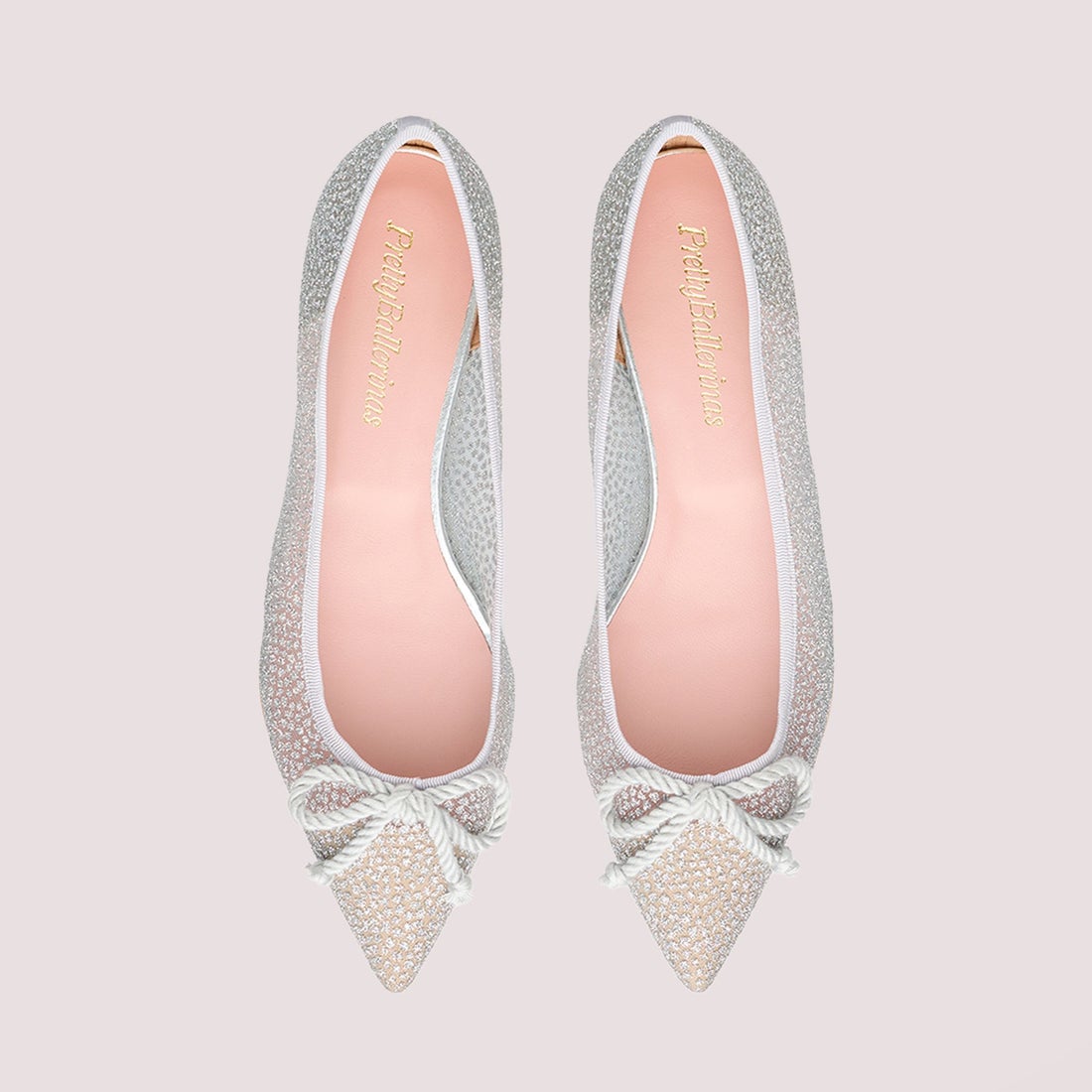 ELLA casela（エラ カセラ）ポインテッドシューズ （SILVER） -Pretty