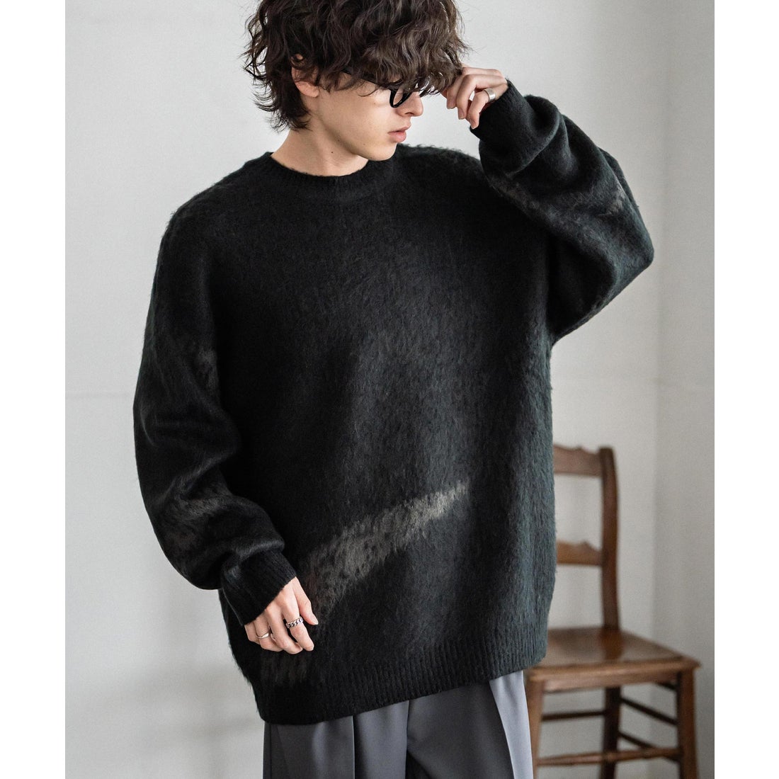 ロッキーモンロー Rocky Monroe ニット セーター グラデーション