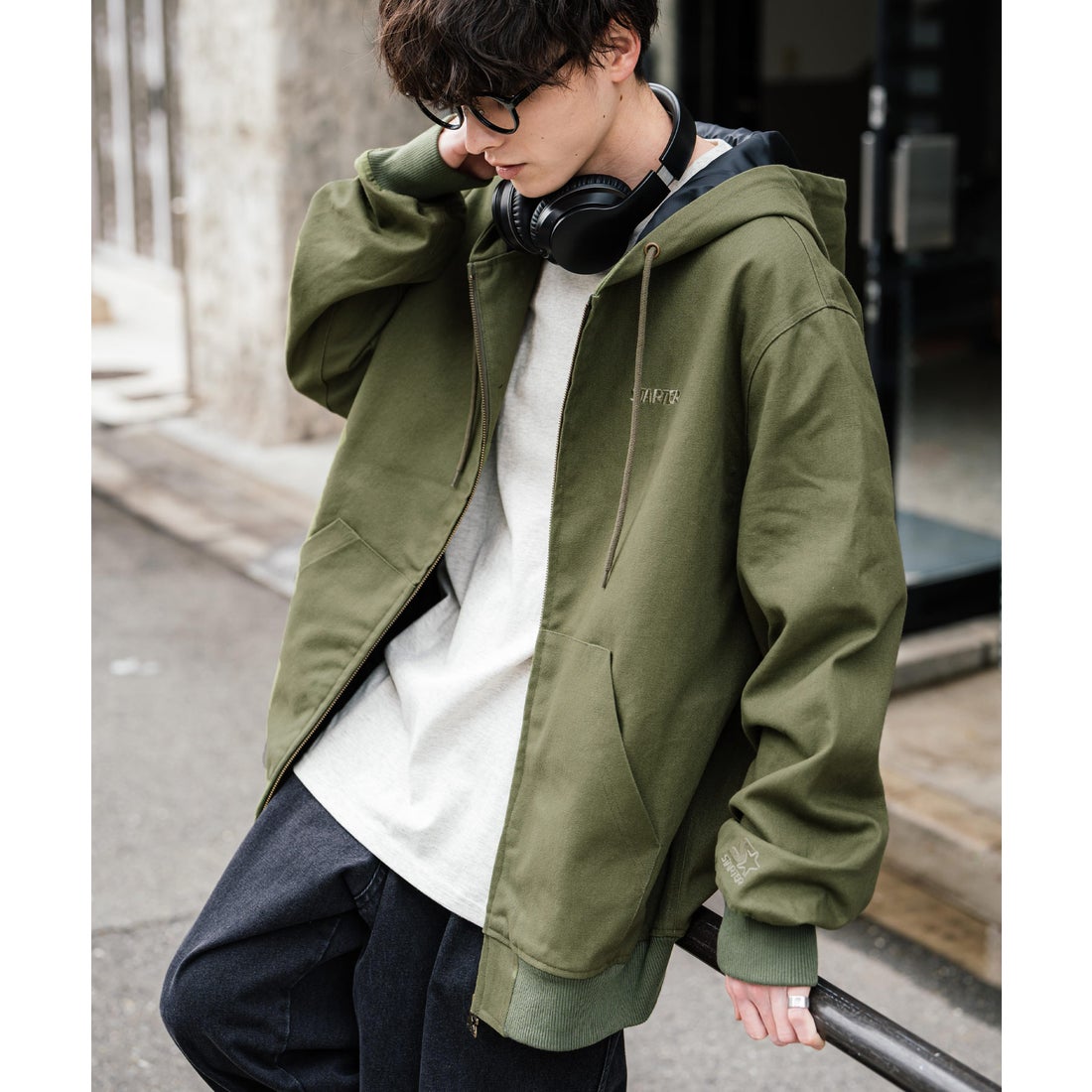 ロッキーモンロー Rocky Monroe フードジャケット フルジップ ブルゾン