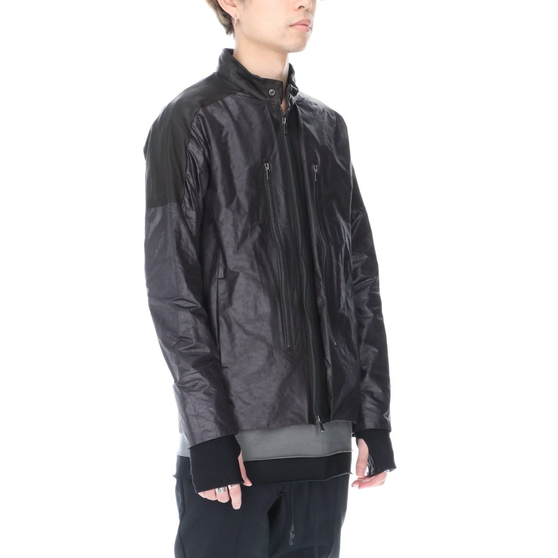リップヴァンウィンクル RIPVANWINKLE Anorak Jersey （BLACK） 通販