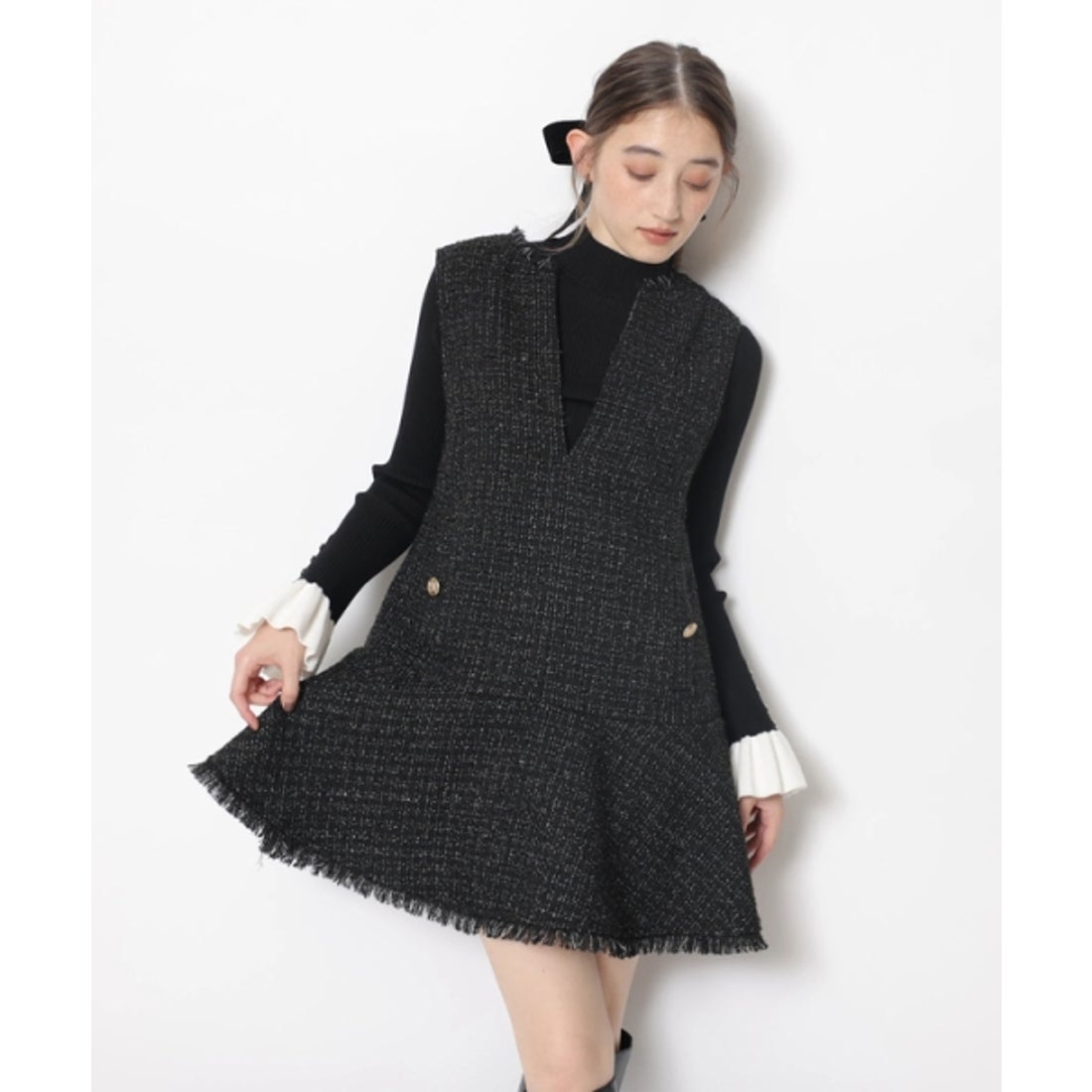 リランドチュール Rirandture ツィードフレアヘムジャンスカ