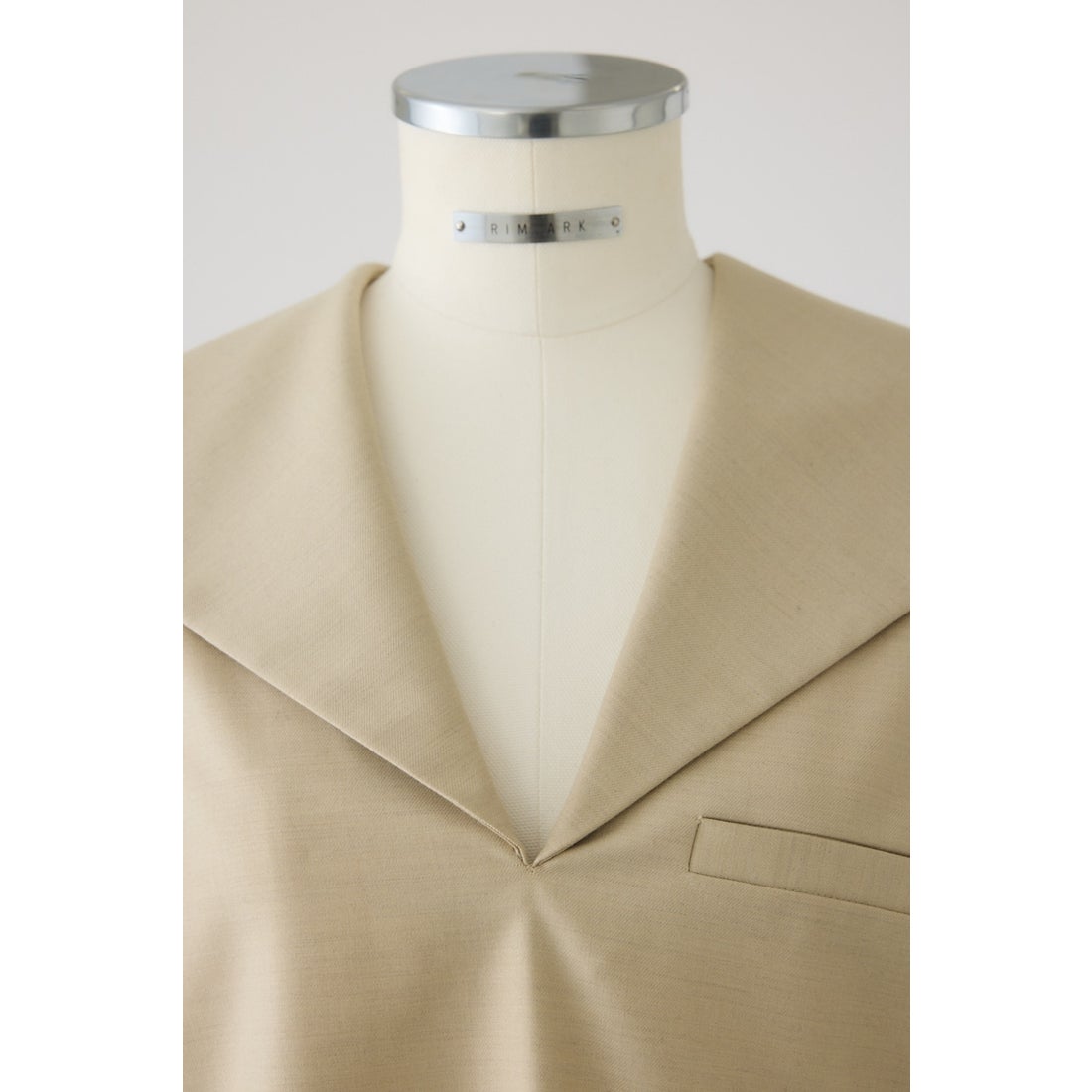 リムアーク RIM.ARK Sailor collar JK like tops （BLK