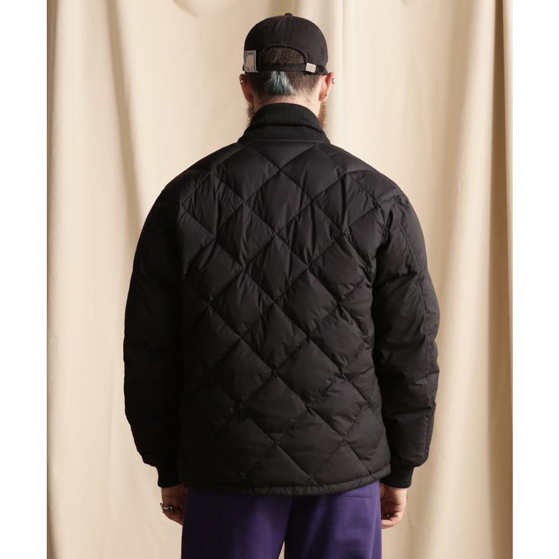 ショット Schott QUILTED DOWN JACKET/キルティング ダウンジャケット