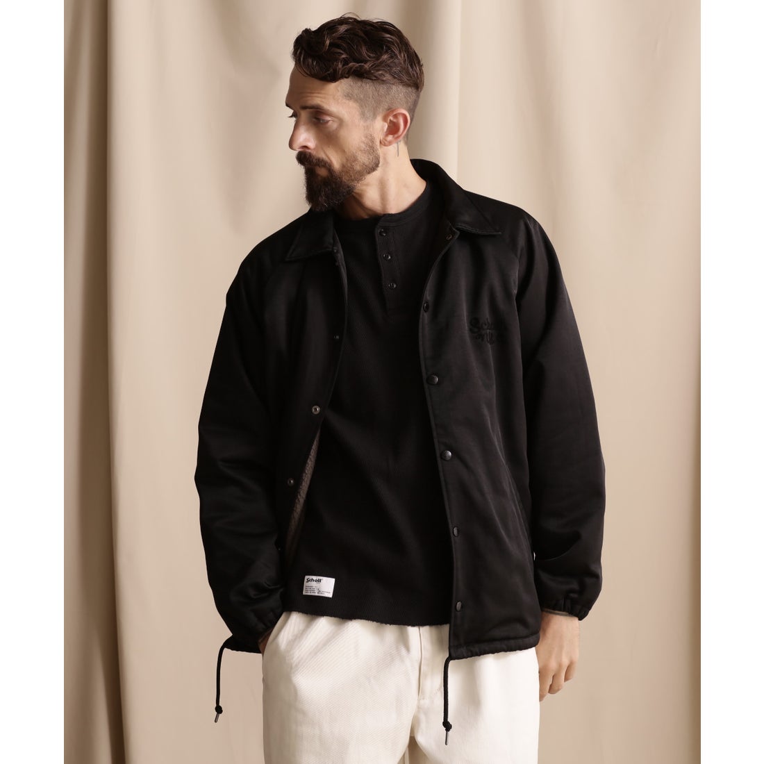 ショット Schott COATCH JACKET BOA LINING/コーチジャケット ボア