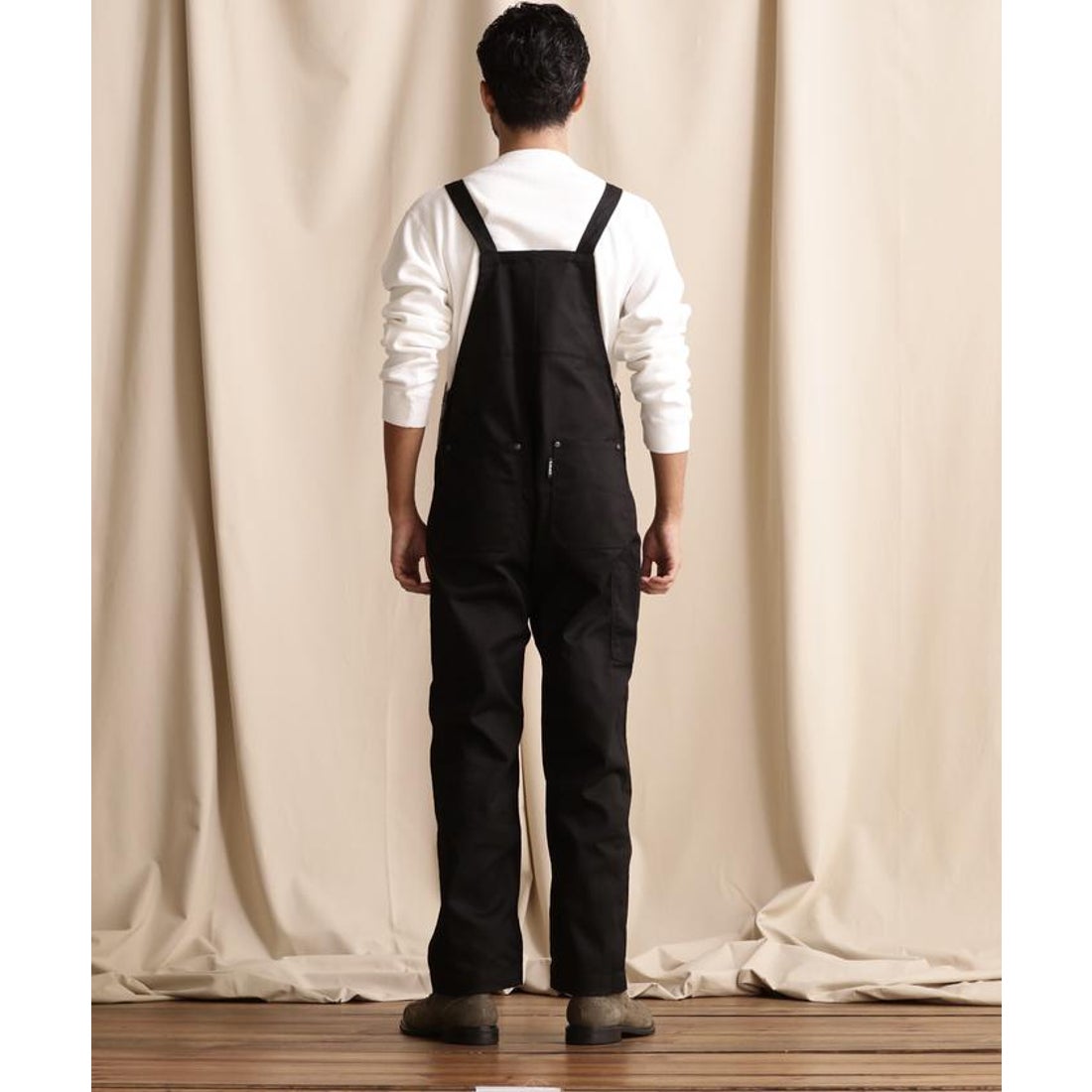 ショット Schott TC OVERALL PANTS/オーバーオール （カーキ