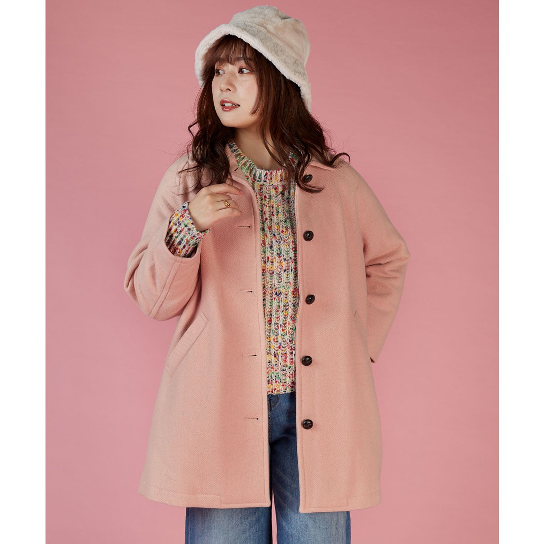 サマンサ モスモス Samansa Mos2 カバーリングヤーンステンカラー