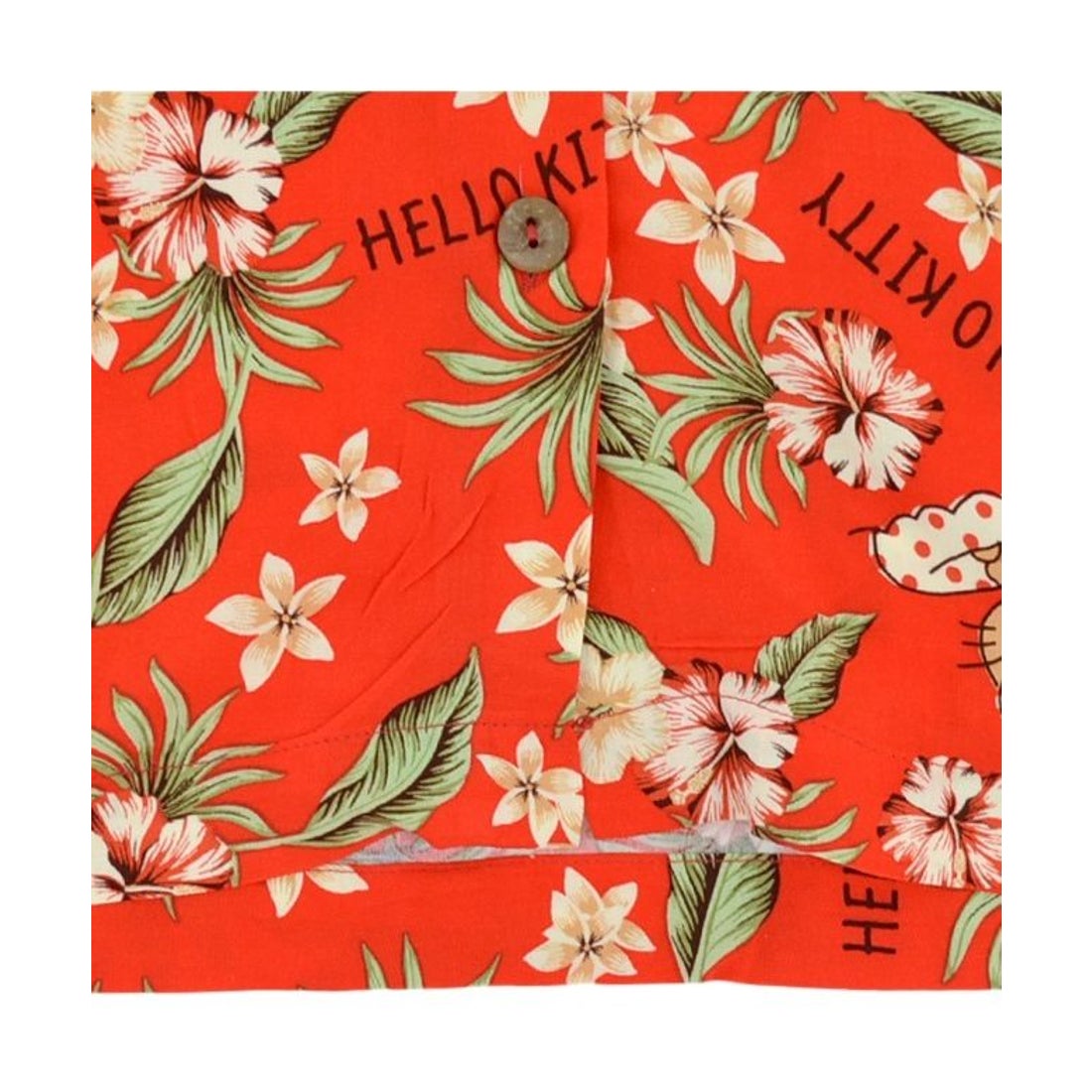 サンリオ Sanrio ハローキティアロハ シャツ 半袖 夏 海 総柄 aloha