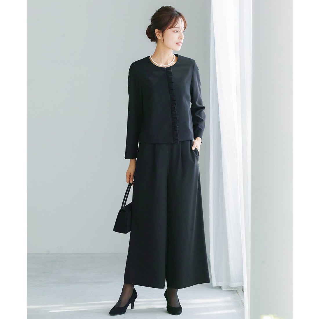 ホワイトジョーラ WHITE JOOLA 【洗濯機で洗える！2WAYストレッチ！防