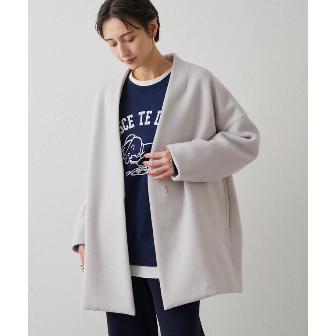 ウィムガゼット Whim Gazette メリンプミドルコート （greige） -靴