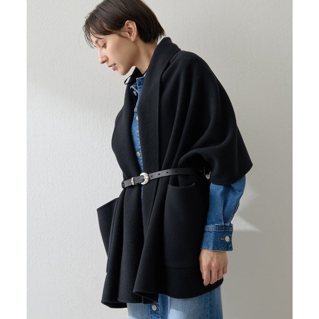 ウィムガゼット Whim Gazette リバーケープ （camel） -靴