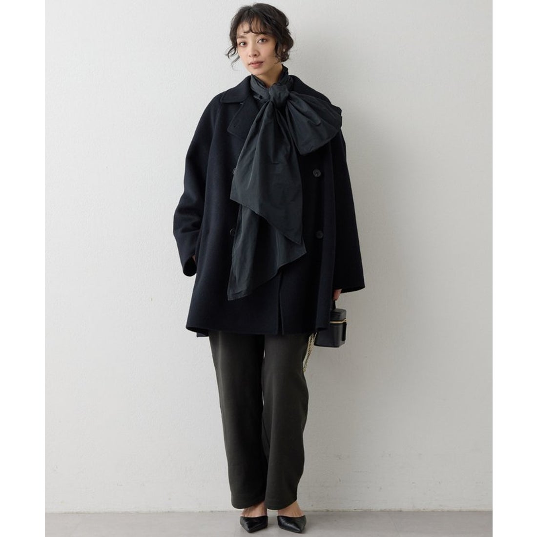 ウィムガゼット Whim Gazette リバーPコート （camel） - ファッション