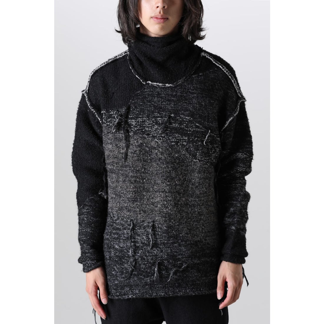 ザ ヴィリディアン The Viridi-anne Reversible Grunge Sweater