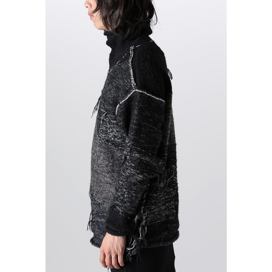 ザ ヴィリディアン The Viridi-anne Reversible Grunge Sweater