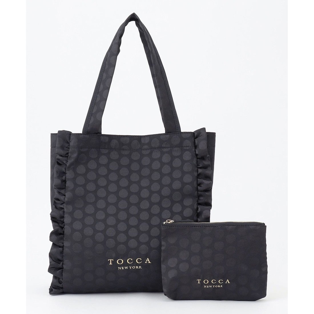 TOCCA 【A4サイズ対応】PRECIOUS WAVES BAG WITH POUCH ポーチ付き