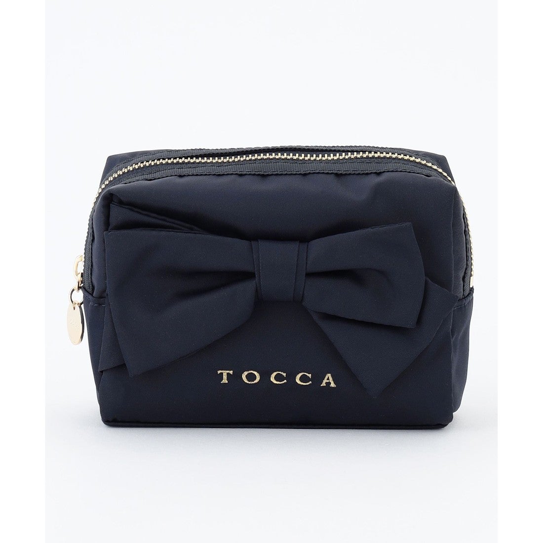 TOCCA RIBBON KNOT POUCH ポーチ （ネイビー系） -靴＆ファッション