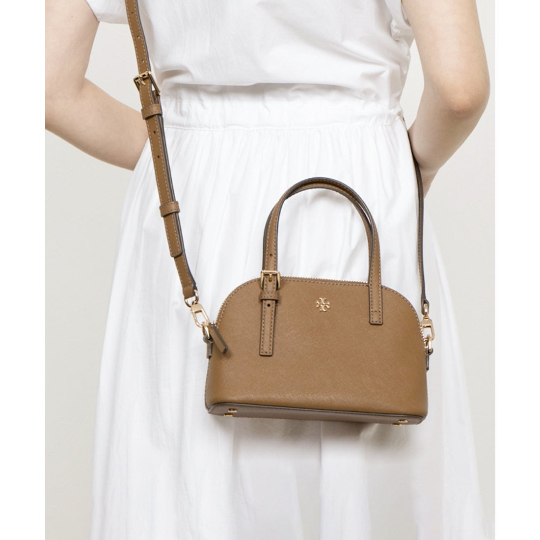 トリーバーチ TORY BURCH EMERSON DOME SATCHEL エマーソン ショルダー