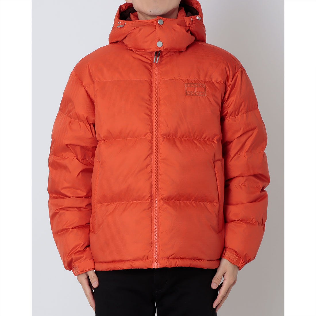 トミー ヒルフィガー TOMMY HILFIGER ダウンブルゾン （オレンジ