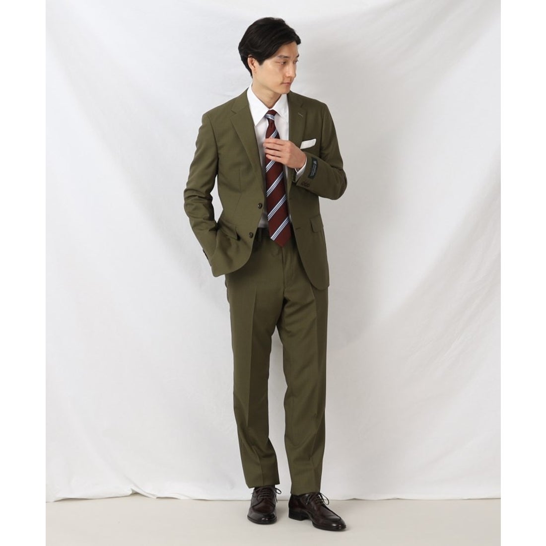 タケオキクチ TAKEO KIKUCHI 【DORMEUIL】リップストップ カラー