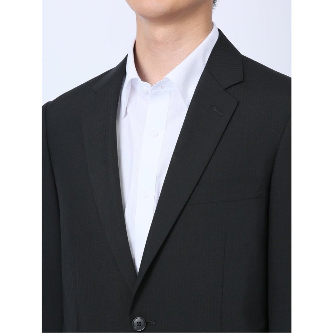 TAKA-Q 【ウール】 ウール混 スリムフィット 2ボタン2ピーススーツ