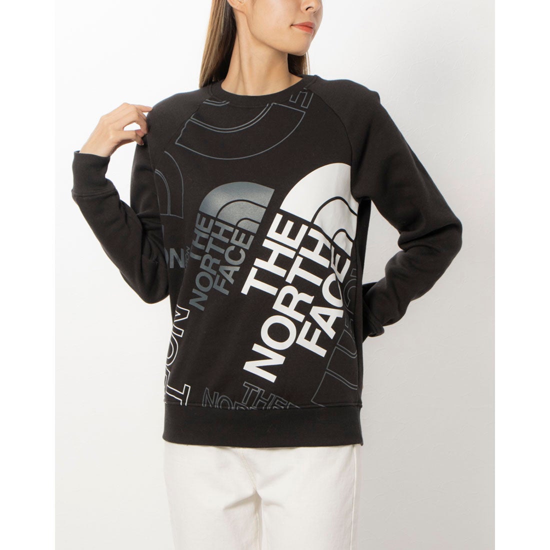 ザ ノース フェイス THE NORTH FACE ☆ロゴプリント裏起毛スウェット