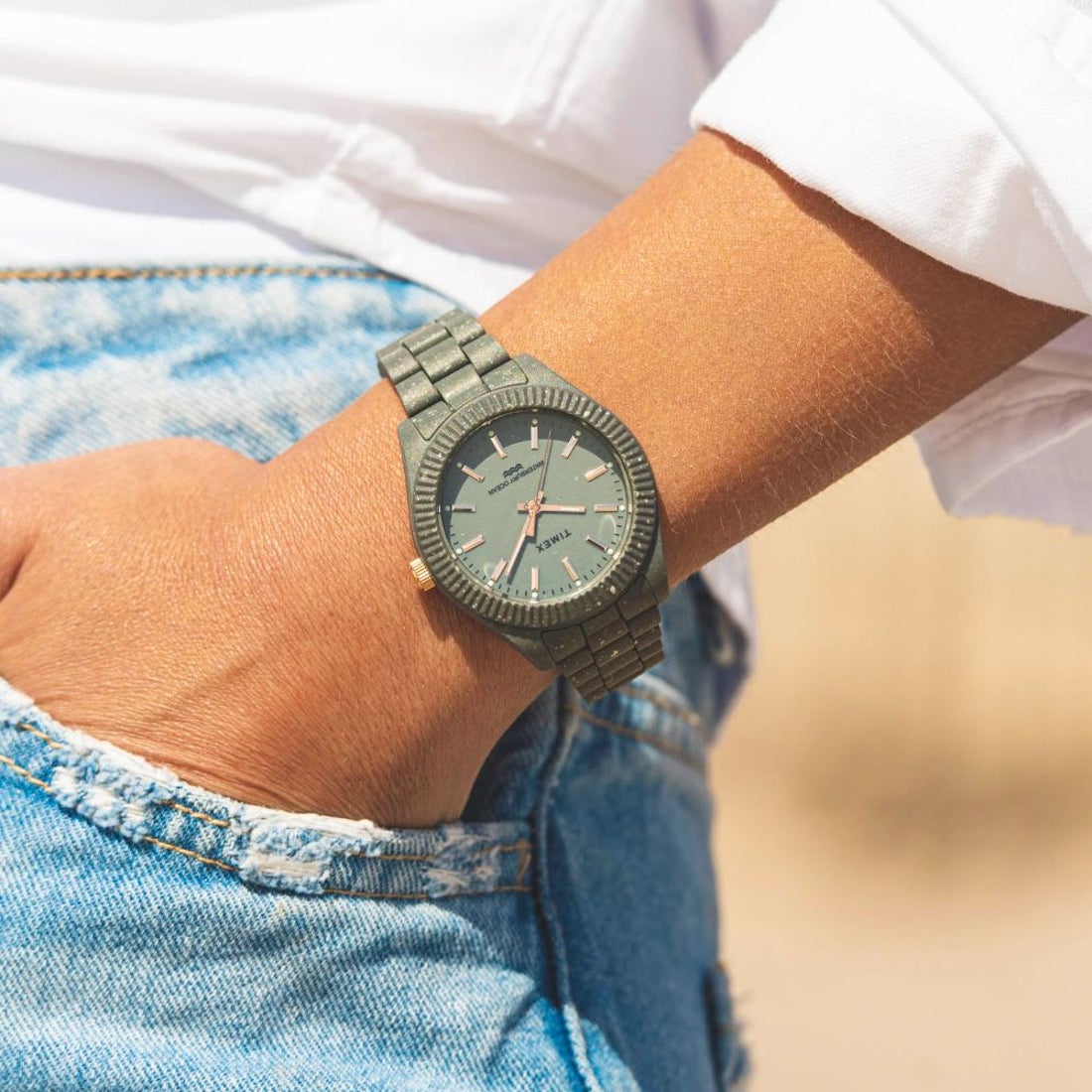 タイメックス TIMEX Legacy Ocean ウォーターベリー （グレー） -靴