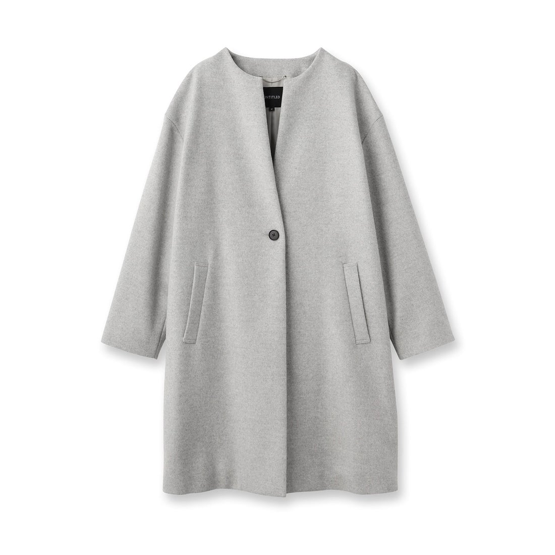 アンタイトル UNTITLED 【日本製／通勤／フォーマル】カシミヤ混ノー