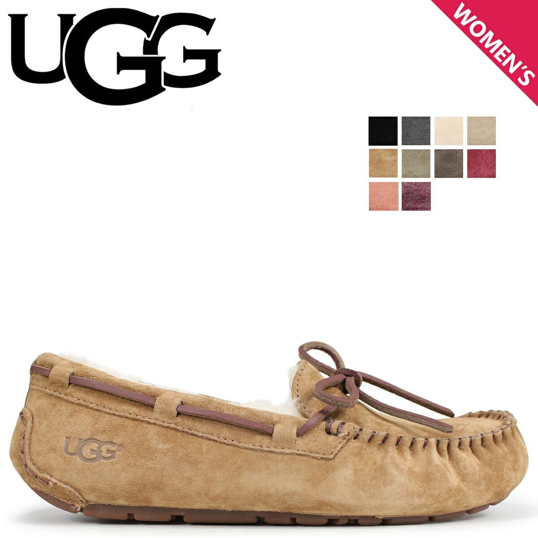 UGG アグ モカシン ダコタ ムートン シューズ レディース シープスキン