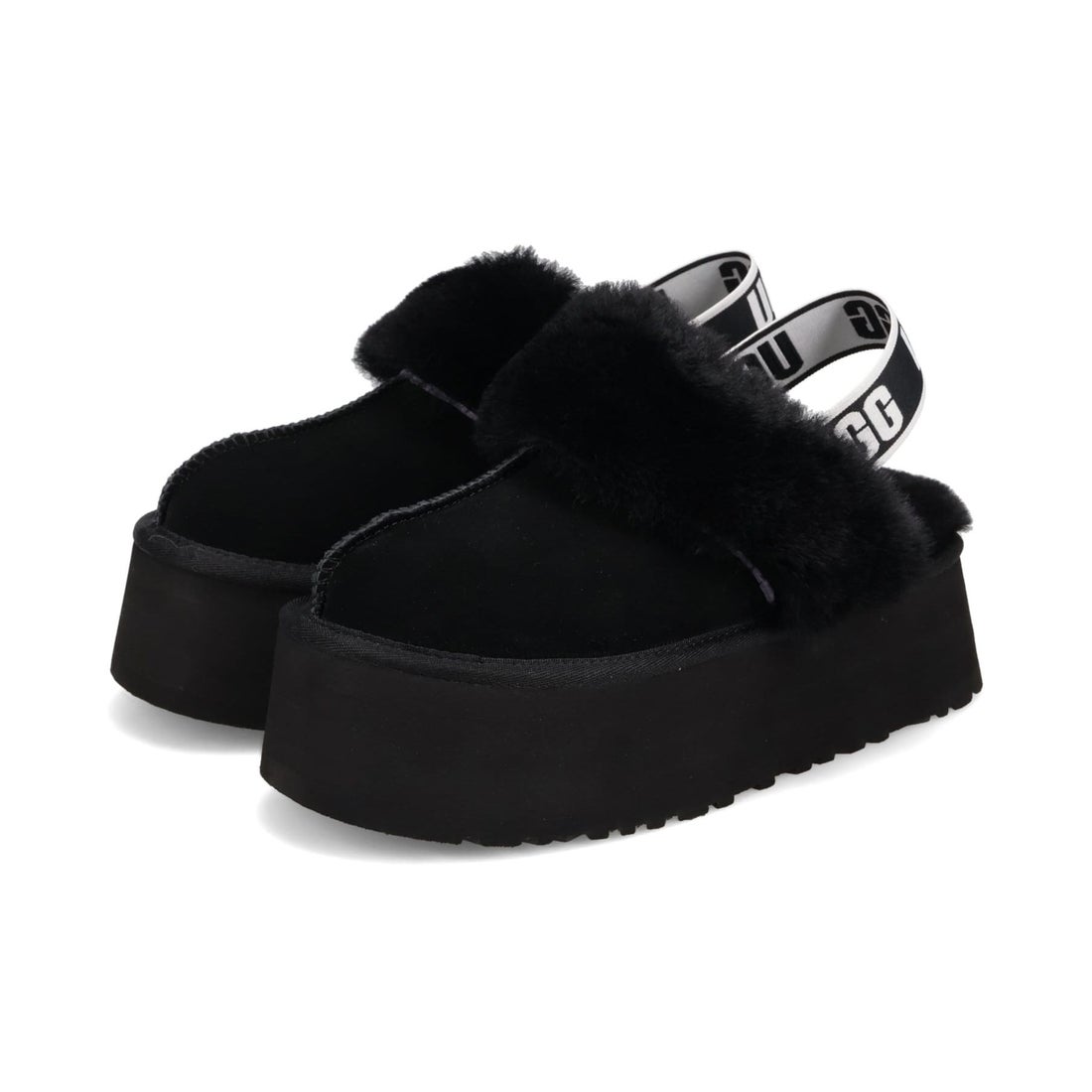 UGG アグ サンダル ファー ファンケット レディース 厚底 FUNKETTE