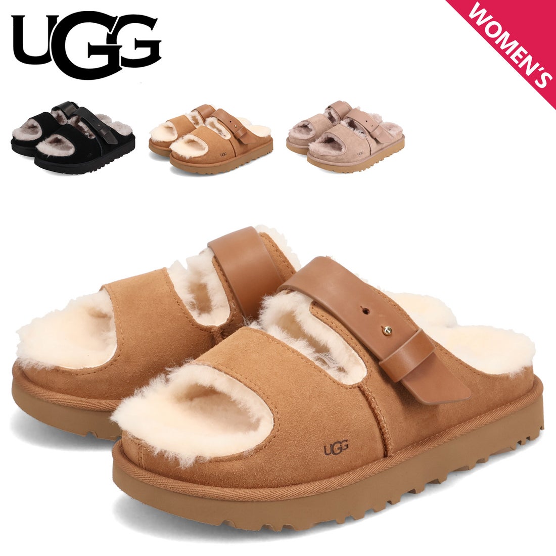 アグ UGG サンダル ストラップサンダル グリーンポート ストラップ