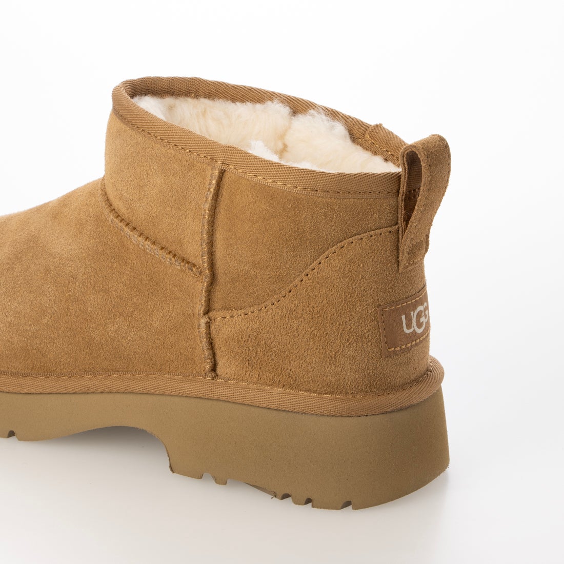 アグ UGG クラシックウルトラミニニューハイツ ブーツ （チェスナット