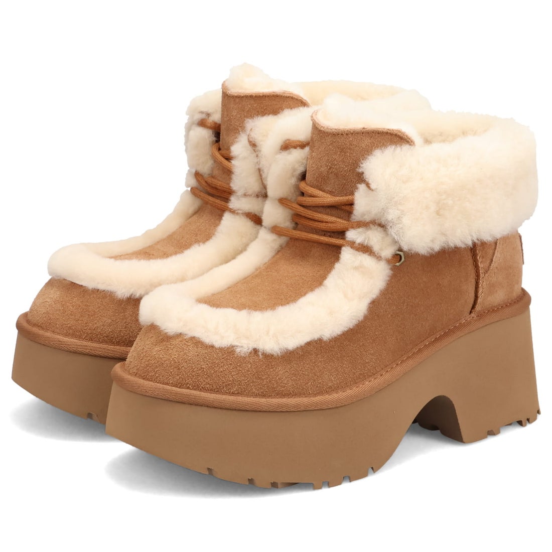 アグ UGG ブーツ ムートンブーツ エスミー レース アップ レディース