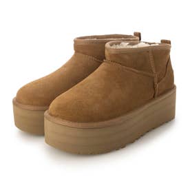 アグ UGG CLASSIC ULTRA MINI PLATFORM 厚底ムートンブーツ （チェス
