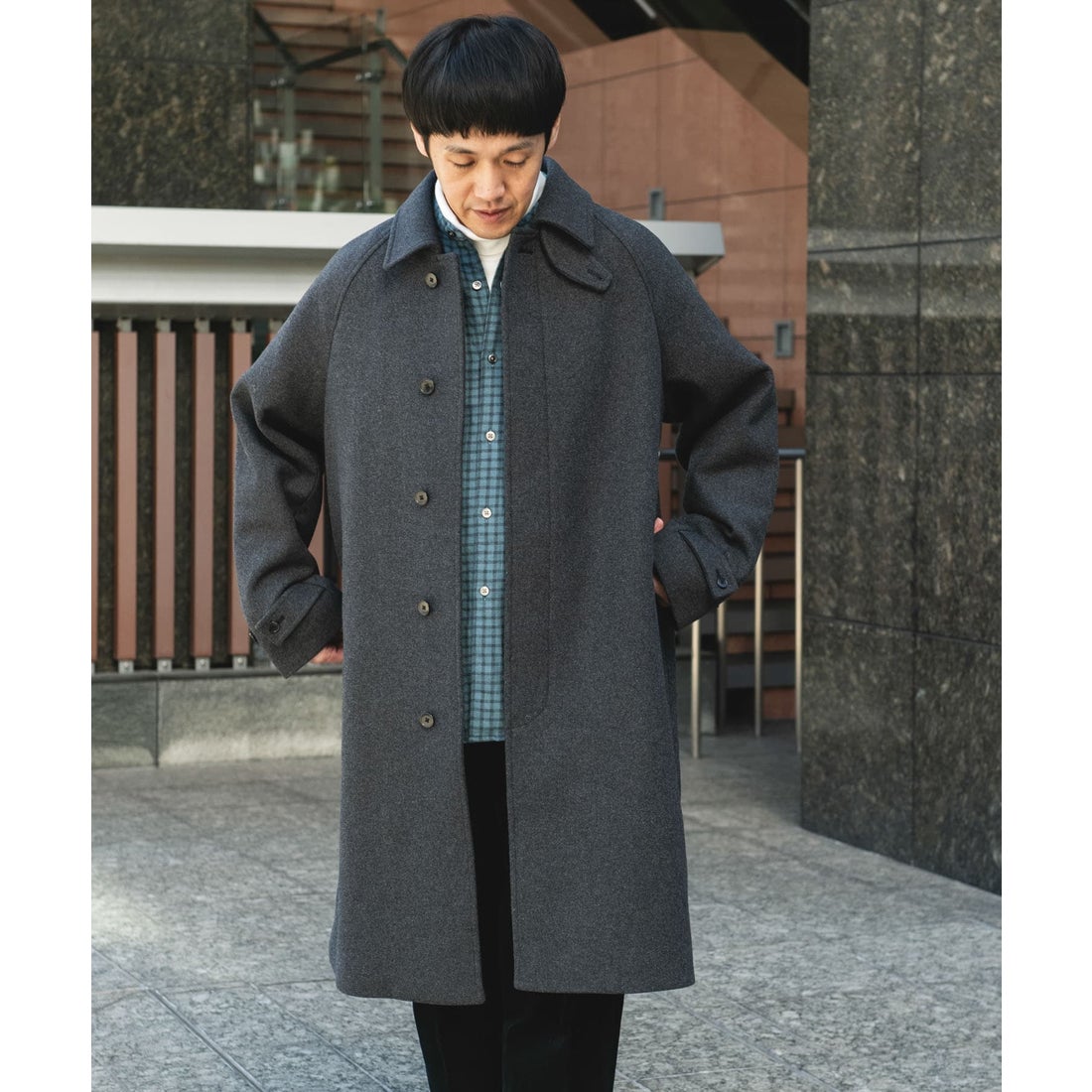 アーバンリサーチ ドアーズ URBAN RESEARCH DOORS ウールメルトン